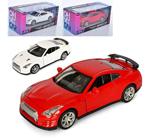 Машина метал. Nissan GT-R